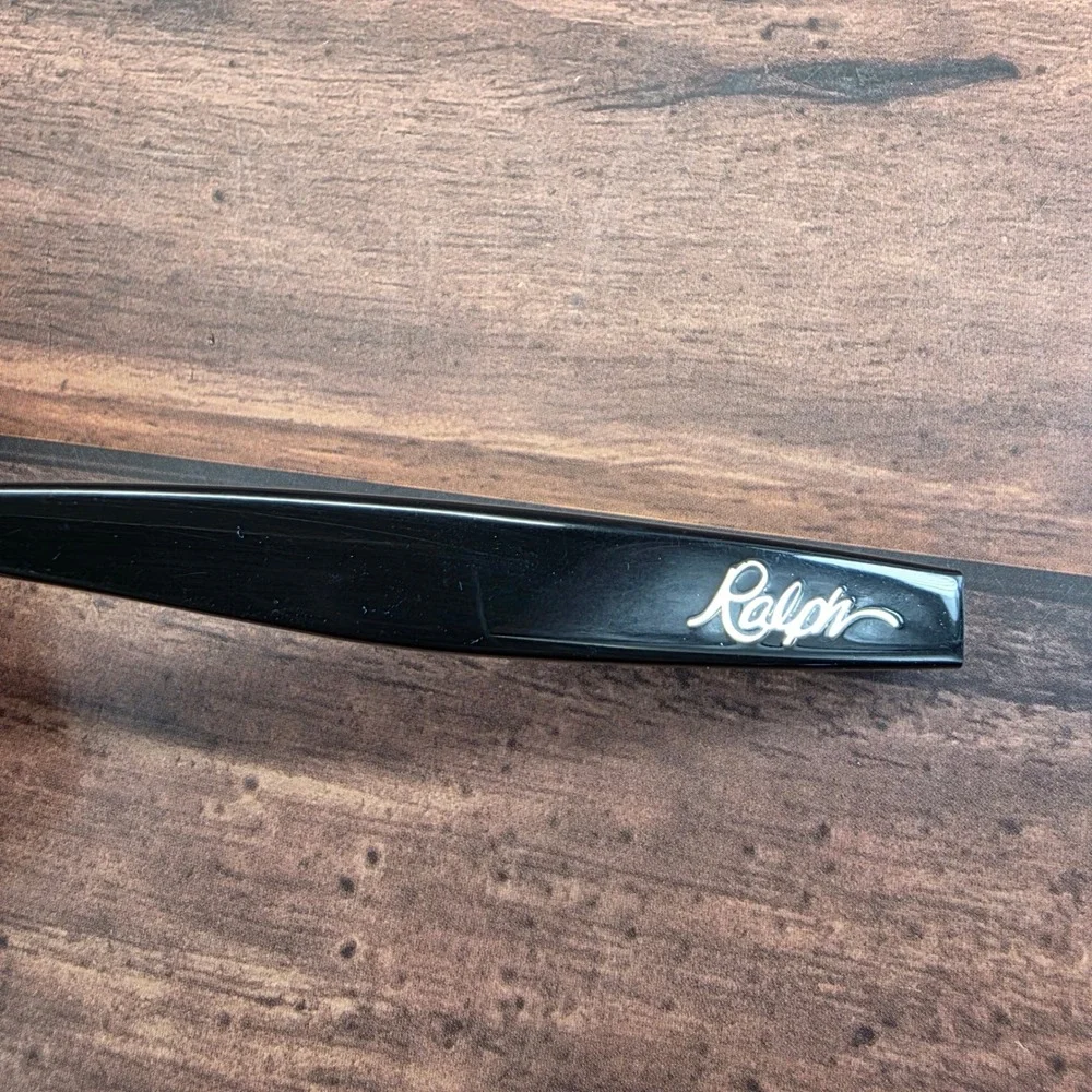 Ralph Lauren RA7075 501 Black Polka Dot Replacement Eyeglass Temples Arms 140mm